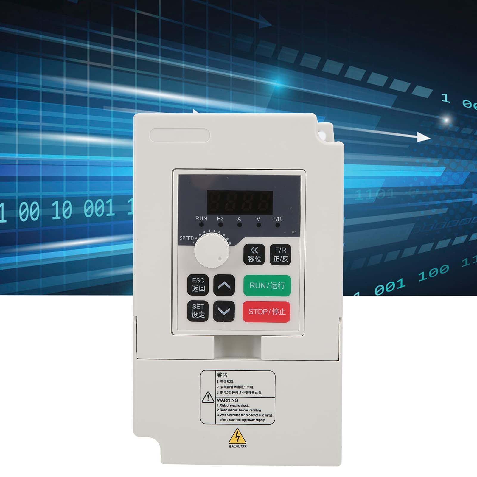 Convertisseur De Fréquence Vectorielle H100-2.2S2-1B Monophasé 220V - Réglage PID Automatique V/F