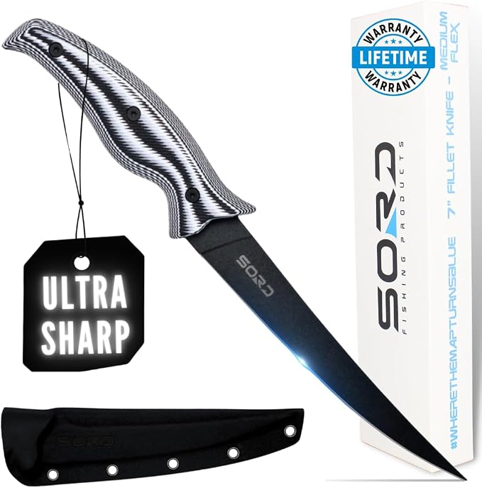 SORD Fillet Knife 9 inch Medium Flex