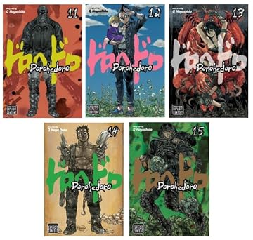 Dorohedoro Series 5-Book Collection Set III vol.11 to Vol.15 - Dark Fantasy Manga Full of Chaos, Action, and Twisted Surprises