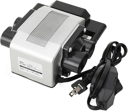 Miniatura 5 de CDZHLTG Asistencia de aire para grabador láser, bomba de asistencia de grabador, bomba de asistencia de aire láser con flujo de aire de 25 Lmin 16 W