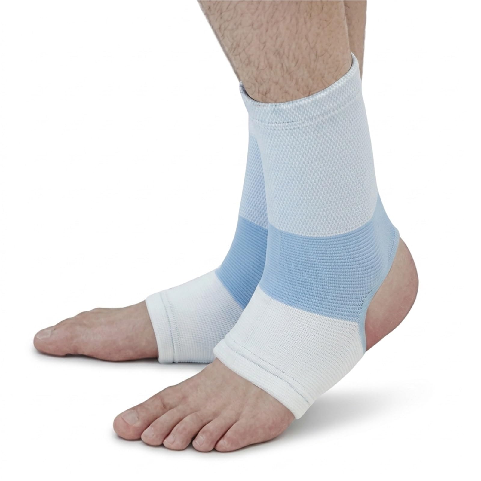 Generico Cavigliera Regolabile - con Cinghie Regolabili, per Sport e Camminata Quotidiana, Modello CJDW1068 (Blue S)