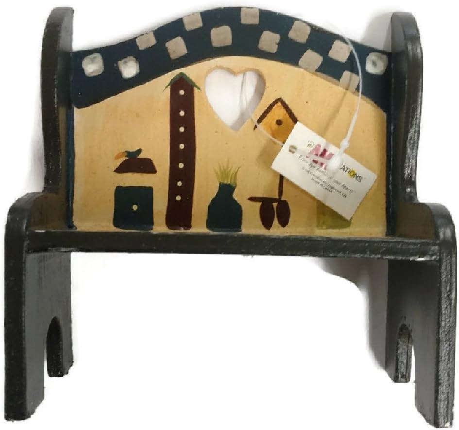 Country Painted Doll Furniture 4 Piece Set