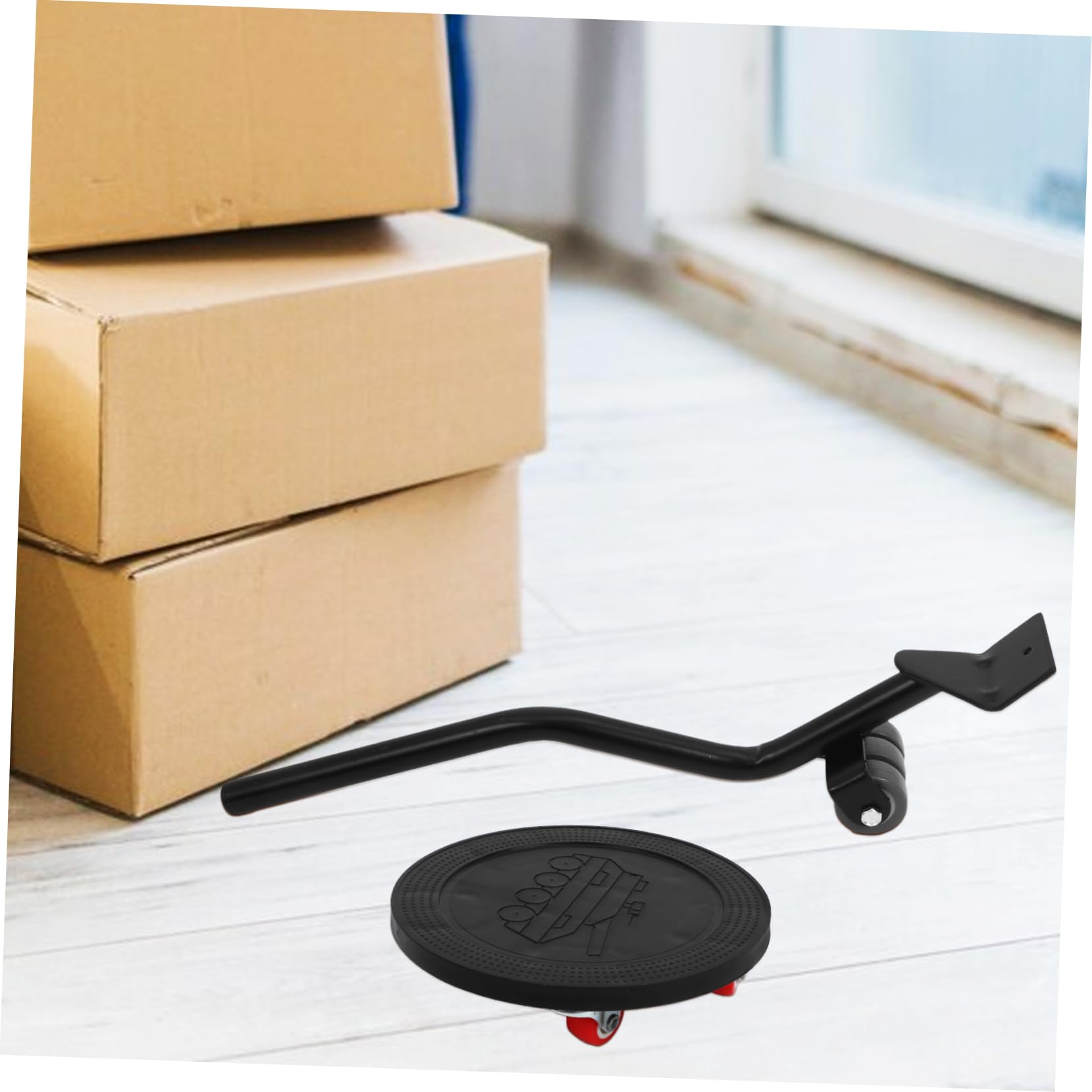Kit Sollevatore per Mobili Pesanti per Spostamento Ruote in Lega di Alluminio e Gomma, Design Portatile, Stabile e Sicuro in Magazzini e Uffici