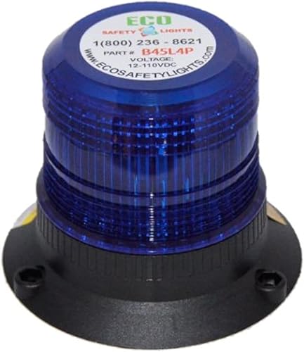 Miniatura 6 de B45L4PT ámbar naranja 12-80V DC 12 "NPT montaje en tubería LED advertencia de emergencia luz estroboscópica efecto 12 V 24 V 36 V 48 V 72 V