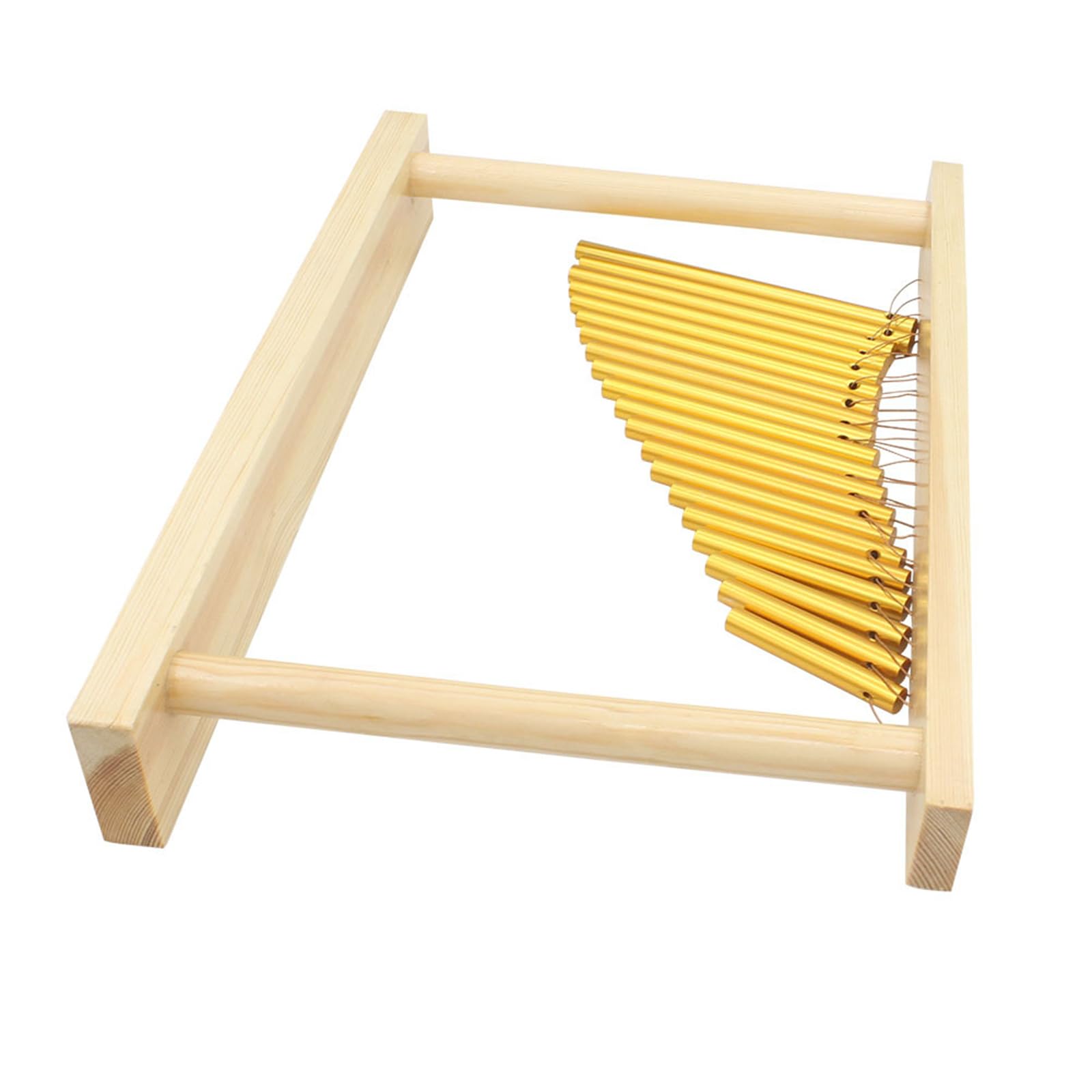Mesa de campanillas musicales, práctica, textura de aluminio y madera, adecuada para estudio y percusión de aleación de aluminio en vivo, vientos de percusión