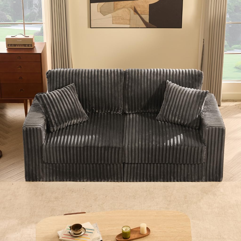 GOSUHI Cloud Couch Queen Sofa