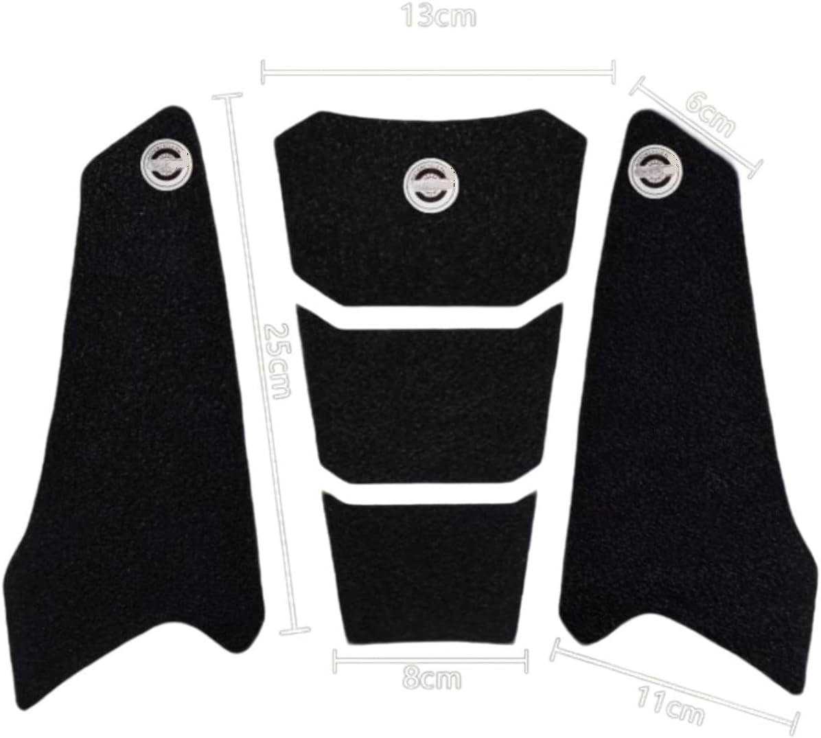 Motorcycle Tank Sticker for H&ON&DA CB650R CBR650R 2017-2025 Motorcycle Fuel Tank Side Sticker Modified Fishbone Sticker Anti-Slip Protection.