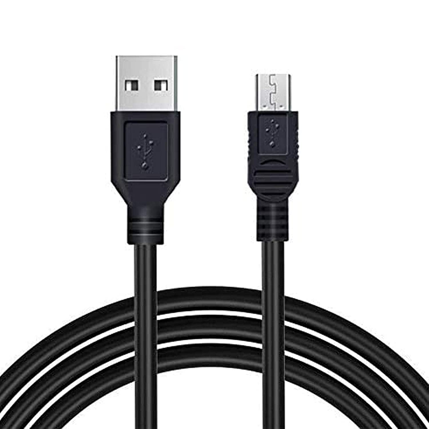 Ancable Camera USB Cable, 6 Feet 24AWG Mini USB Data Transfer Cable Cord  for Canon PowerShot/Rebel/EOS/DSLR Cameras and Camcorders (IFC-400PCU)