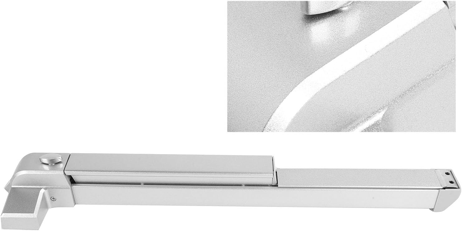 Lock Kit, 65cm Hardware Push BarStainless Door Hardware & Locks Door Levers Steel Escape LocksPanic Exit Device for Emergency Access, Levers