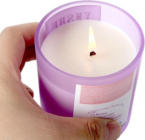 Miniatura 3 de Aromatherapy Candles,Scented Candles,Lavender Candle,Stress Relief Birthday Gifts for Friends,Holiday Candle Gift for Christmas,Travel,Spa,Bath,Yoga