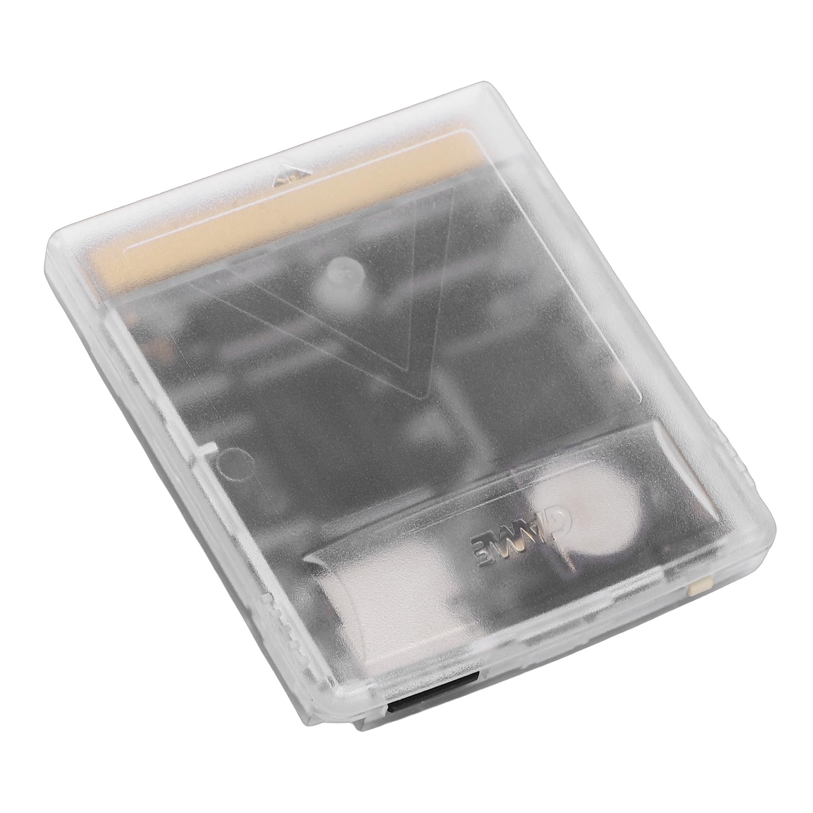 Carte Mémoire Intégrée de 8 Go pour Gameboy Color et Gameboy Advance, avec Prise en Charge de MBC1 MBC2 MBC3 MBC5, Jeu Rétro Multifonctionnel pour Jeux Classiques (Blanc Transparent)