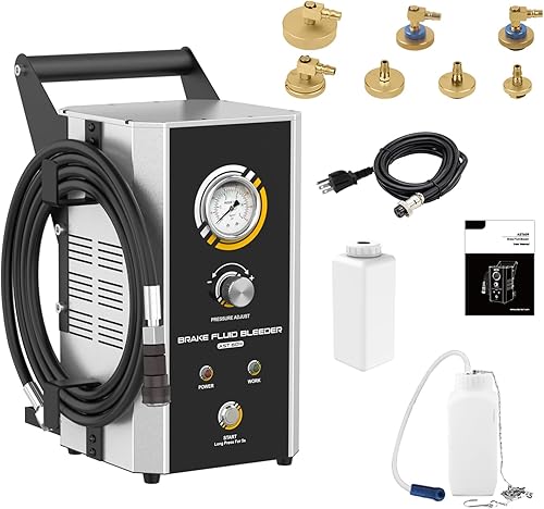 Kit de purga de freno, máquina de intercambio de aceite y líquido de frenos automotriz de 110V, bomba extractora de líquido de freno, modo estándar
