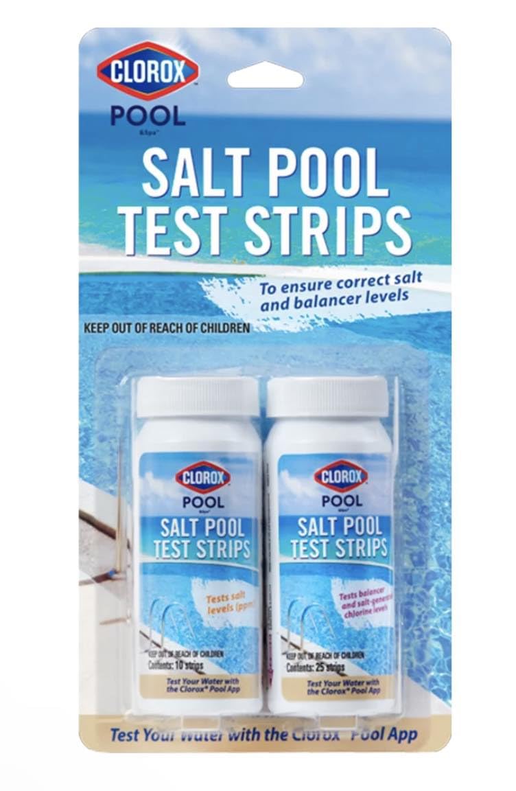 CLOROX Pool&Spa 81000CLX Saltwater Test Strips