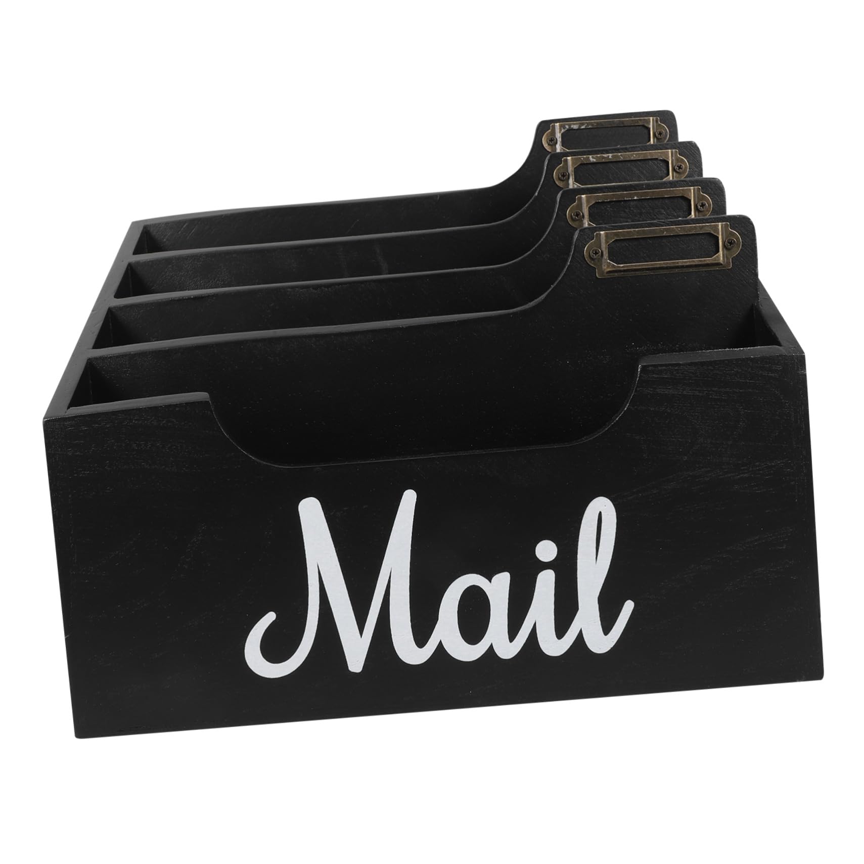 Trieur de bureau compact en bois pour ranger vos lettres