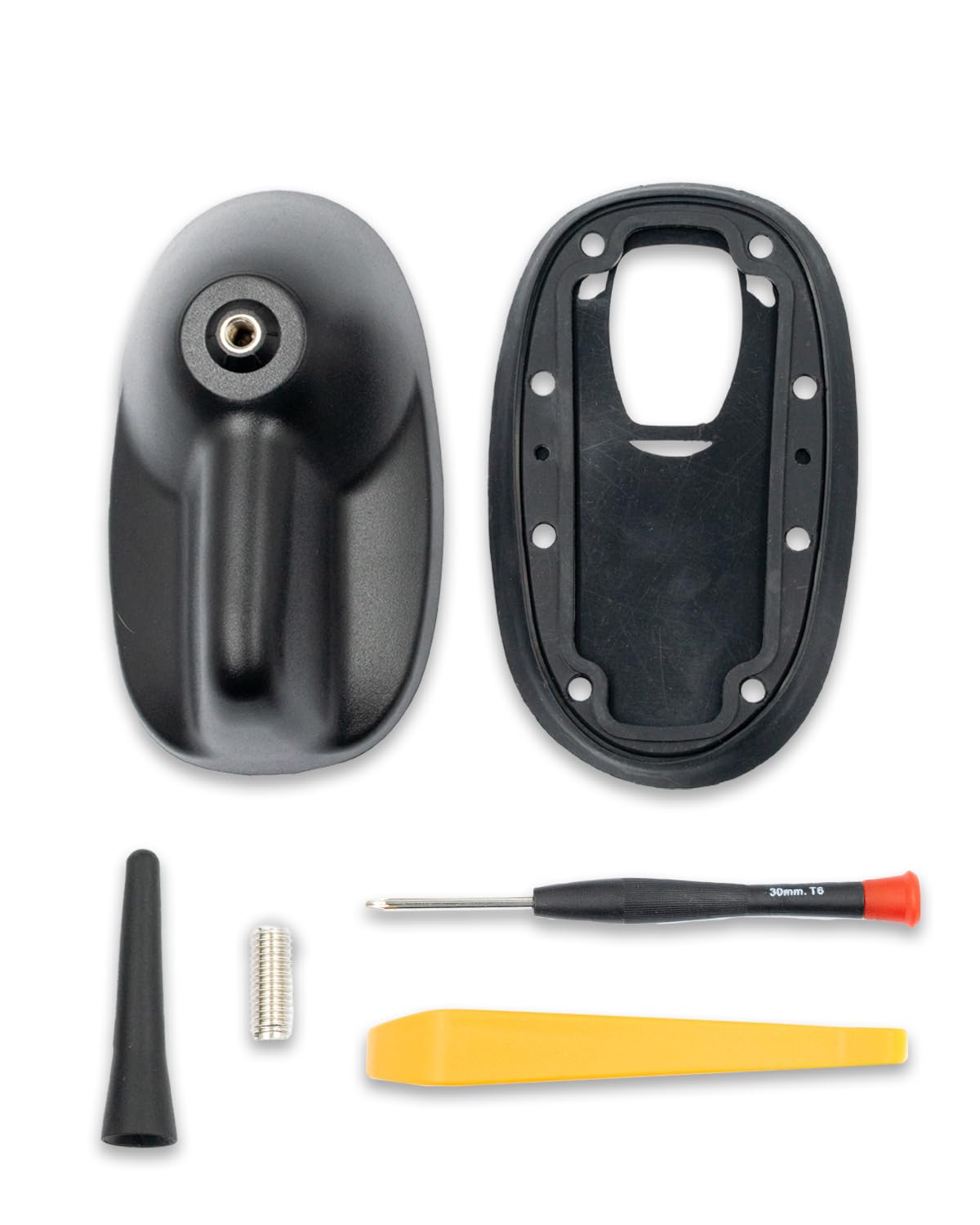 eosorssa Large Type Roof Antenna Mount Base with Rubber Gasket&Short Sport Antenna Fit for Mini Cooper/Cooper S Clubman R55 2008-2015,Fit for Mini Cooper/Cooper S Hatchback R56 2007-2013