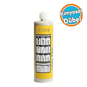 Polyester Bazlı Bileşenli Kimyasal Dübel İç Dış Mekan Ankraj Malzemesi Beton Dübel Sıvı Çivi 410 ml