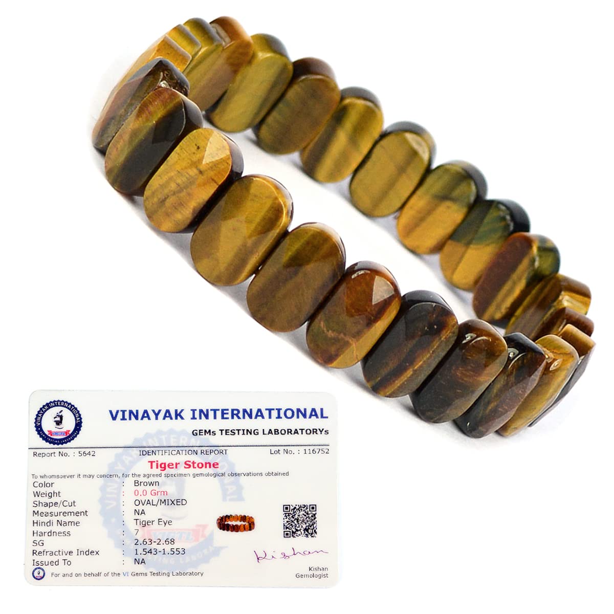 Crystu Natural Certified Tiger Eye Bracelet Reiki Healing Crystal Stone Exotic Bracelet, Charged By Reiki Grandmaster & Vastu Expert (B09TFQ99HJ) Amazon Price History, Amazon Price Tracker