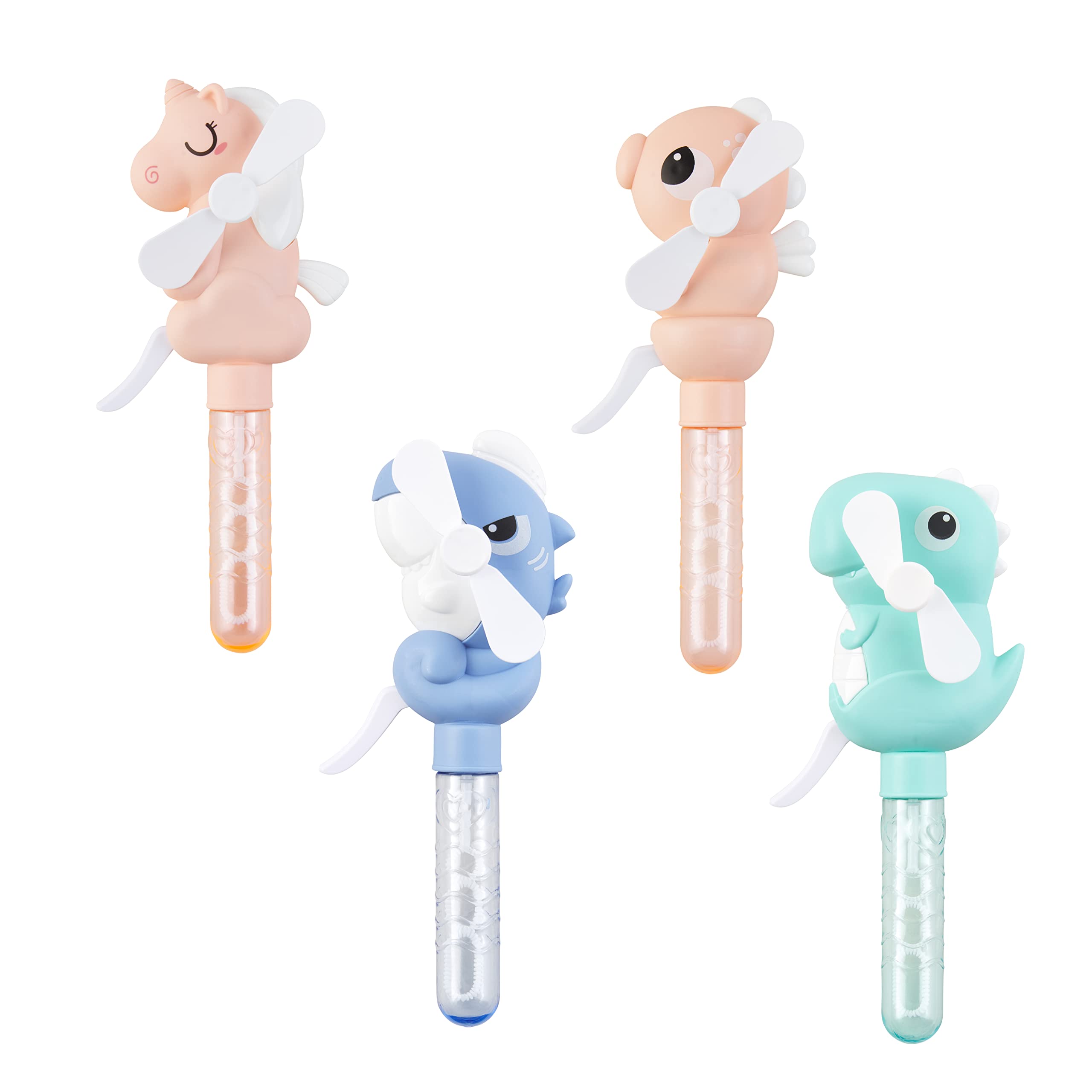 Mud Pie Children's Bubble Wand Fan, Shark