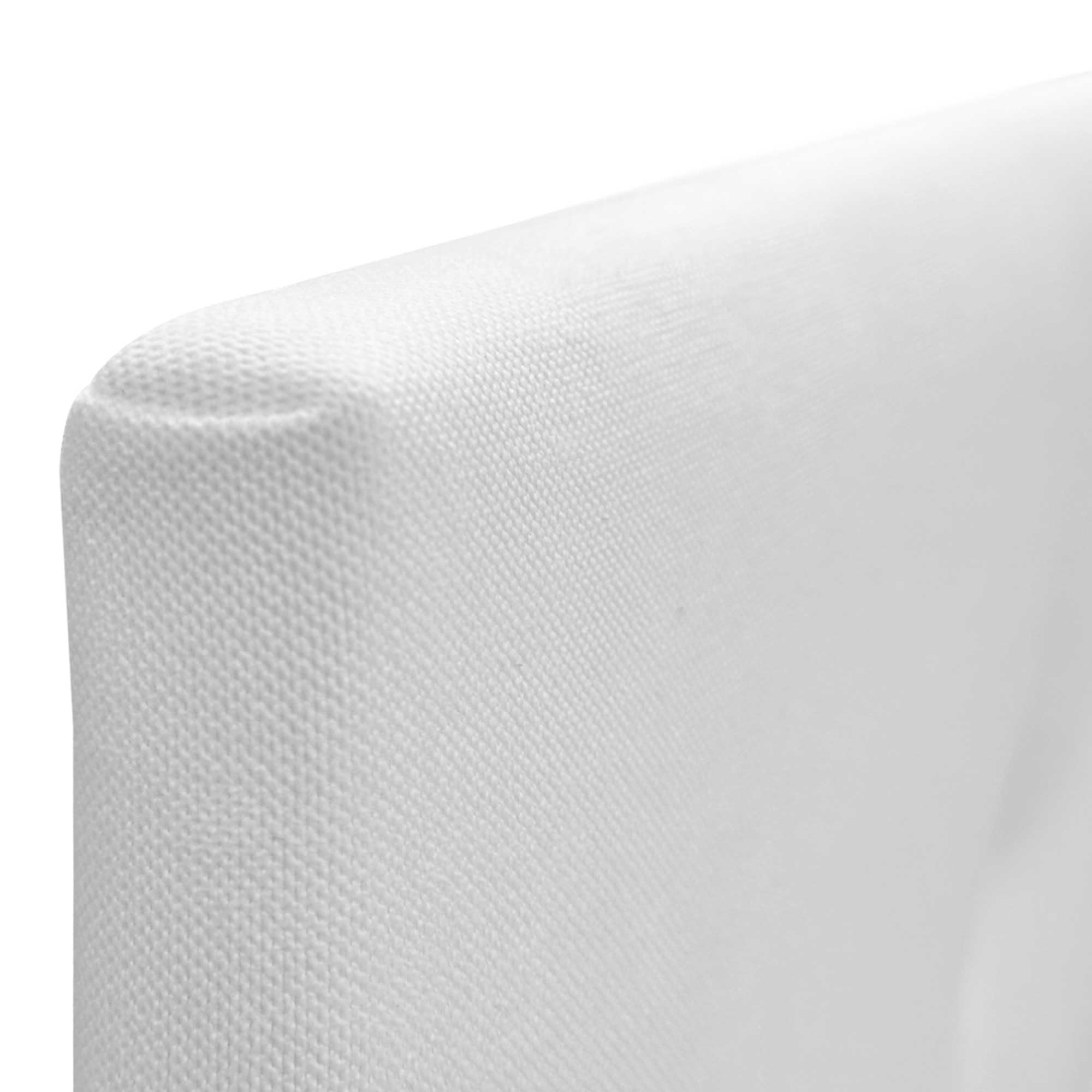 DHOME Testiera Imbottita Per Letto - Similpelle Argento Con Gambe, 145 Cm (adatta A Letti 120/135/140)