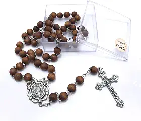 Terço Nossa Senhora Das Graças Perfumado Com Essência De Canela