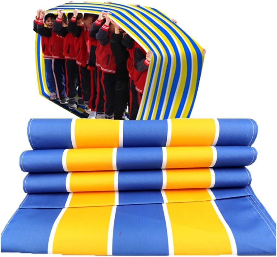Teamwork Games Playing Run Mat, Adult Kids Wild Day Outdoor Party Family Game Team Building Game, 4M-20M (Size : Kids-8M)