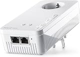 devolo Adattatore di estensione Magic 2 WiFi next, adattatore Powerline WLAN - fino a 2.400 Mbps, dLAN 2.0, bianco - 1