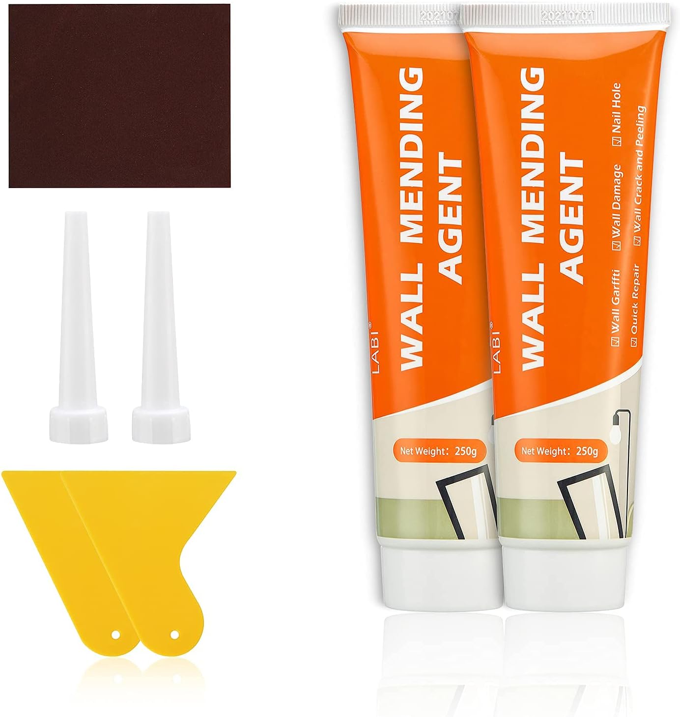 Yameem Wall Spackle, Wall Mending Agent, Instant SelfAdhesive Drywall