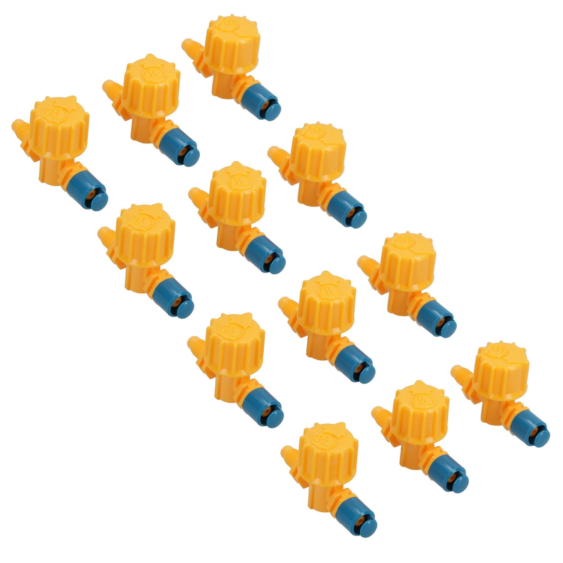 180 Degree Adjustable Micro Jet Watering Sprayer For 4 and 13mm Pipe 12pc