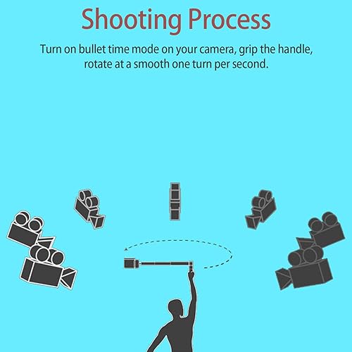 Miniatura 4 de Bullet Time Handle Trípode multifuncional plegable de mesa para insta360 X5X4 Insta 360 X3, ONE RS, GO 2, ONE X2, ONE R, ONE X ONE RS Sport Camera