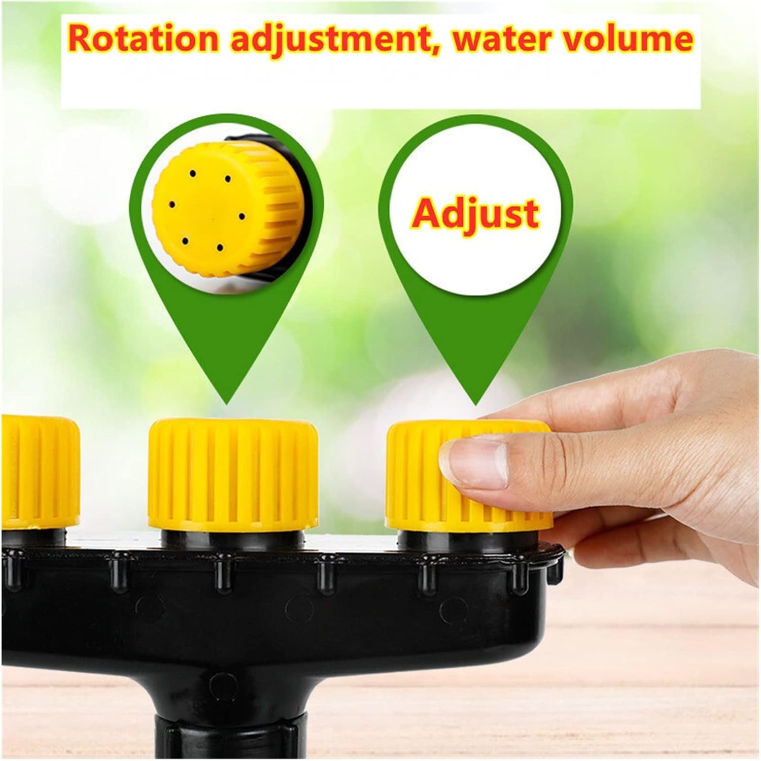 Garden hose spray gun,Hose Pipe Spray Gun,Garden Multi Function Spray Gun,Agriculture Atomizer Nozzles Home Lawn Water Sprinklers Farm Vegetables Irrigation Adjustable Tool