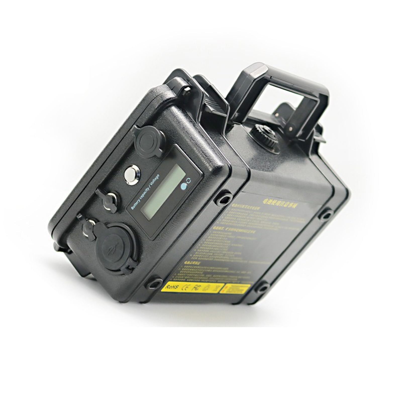 Batteria Litio per ecoscandaglio Pesca con zattera 12 Volt Batteria agli ioni di Litio 12V 30Ah 40Ah Batteria Controllo della Pesca Notturna Marina di Grande capacità con BMS,12v30ah