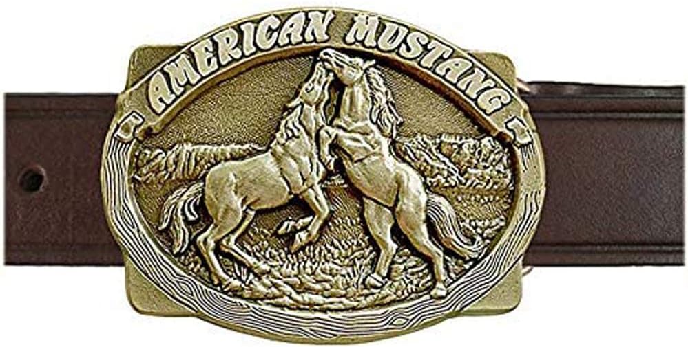 American Mustangs Buckle and Belt OBM160B IMC-Retail