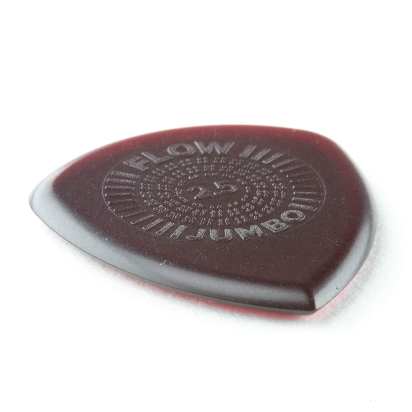 JIM DUNLOP Púas Flow Jumbo Grip 2,50mm Saco de 12