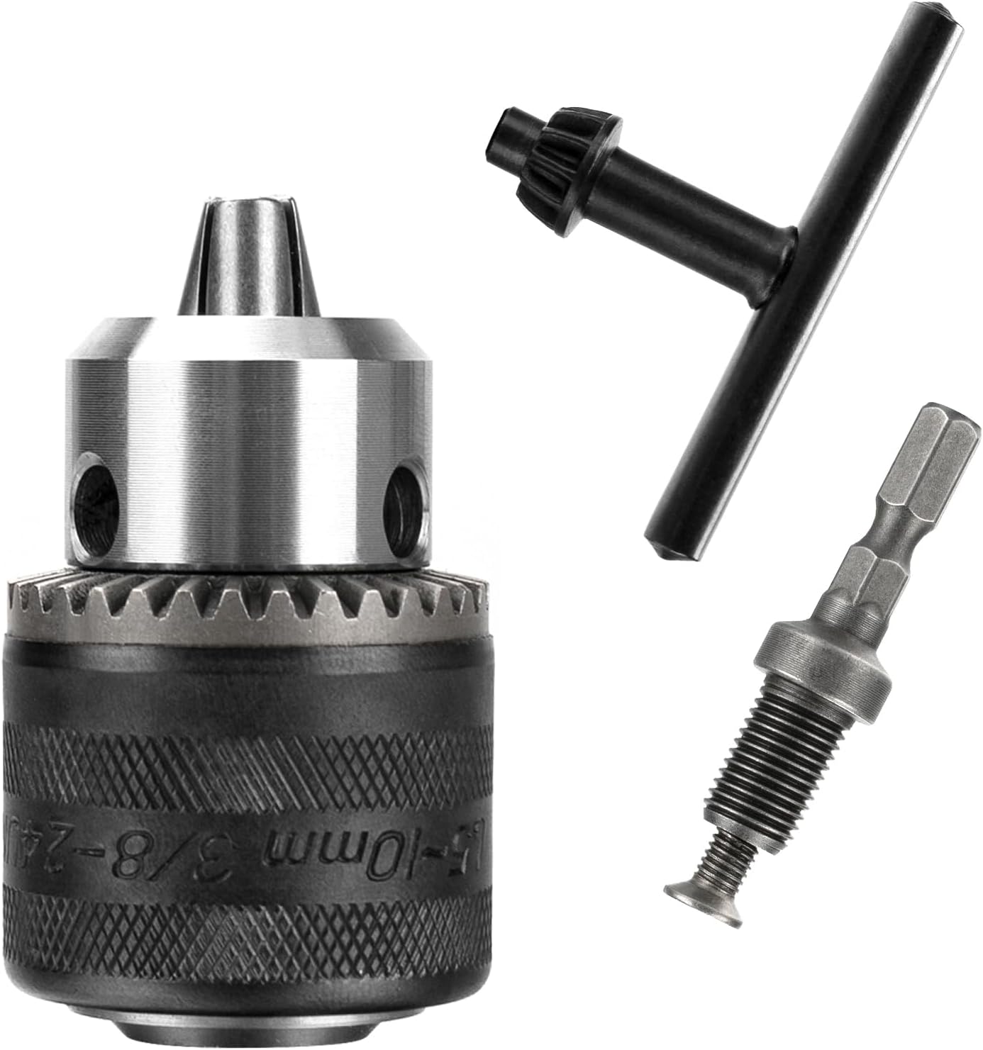 3/824UNF Drill Chucks Replacement for Dewalt DWAQC01 Electric Impact