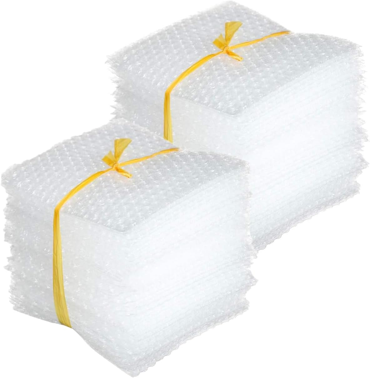 GMQG 50Pcs Clear Bubble Out Bags, Bubble Pouches Bags for Shipping, Double Wall Bubble Cushioning Wrap Bags for Mailing Packing, Moving and Storage Fragile Dishes Electronic Item (30 x 30 cm)