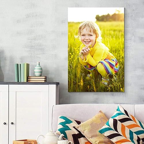 Miniatura 5 de NWT Impresiones de lienzo personalizadas con tus fotos para niños mayores, cuadros de lienzo personalizados para pared para imprimir enmarcadas de