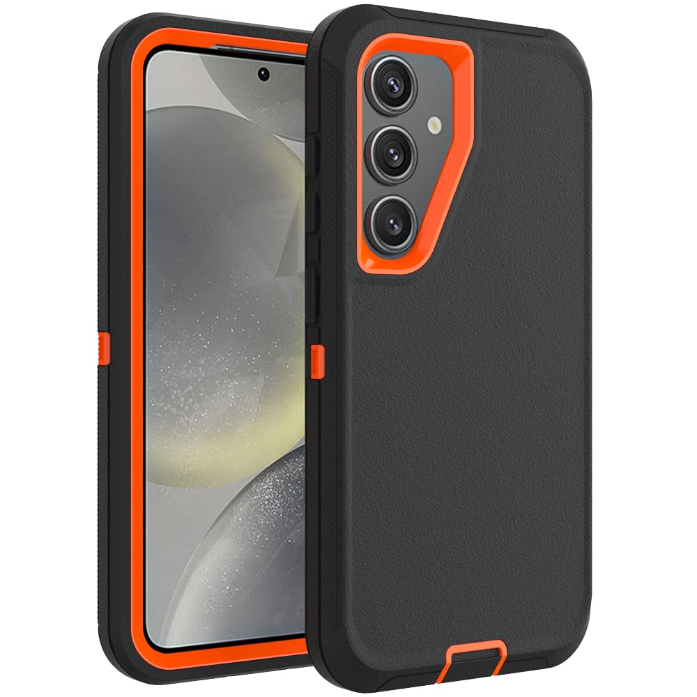 WOGROO Heavy-Duty Tough Rugged Shockproof Case for S25+