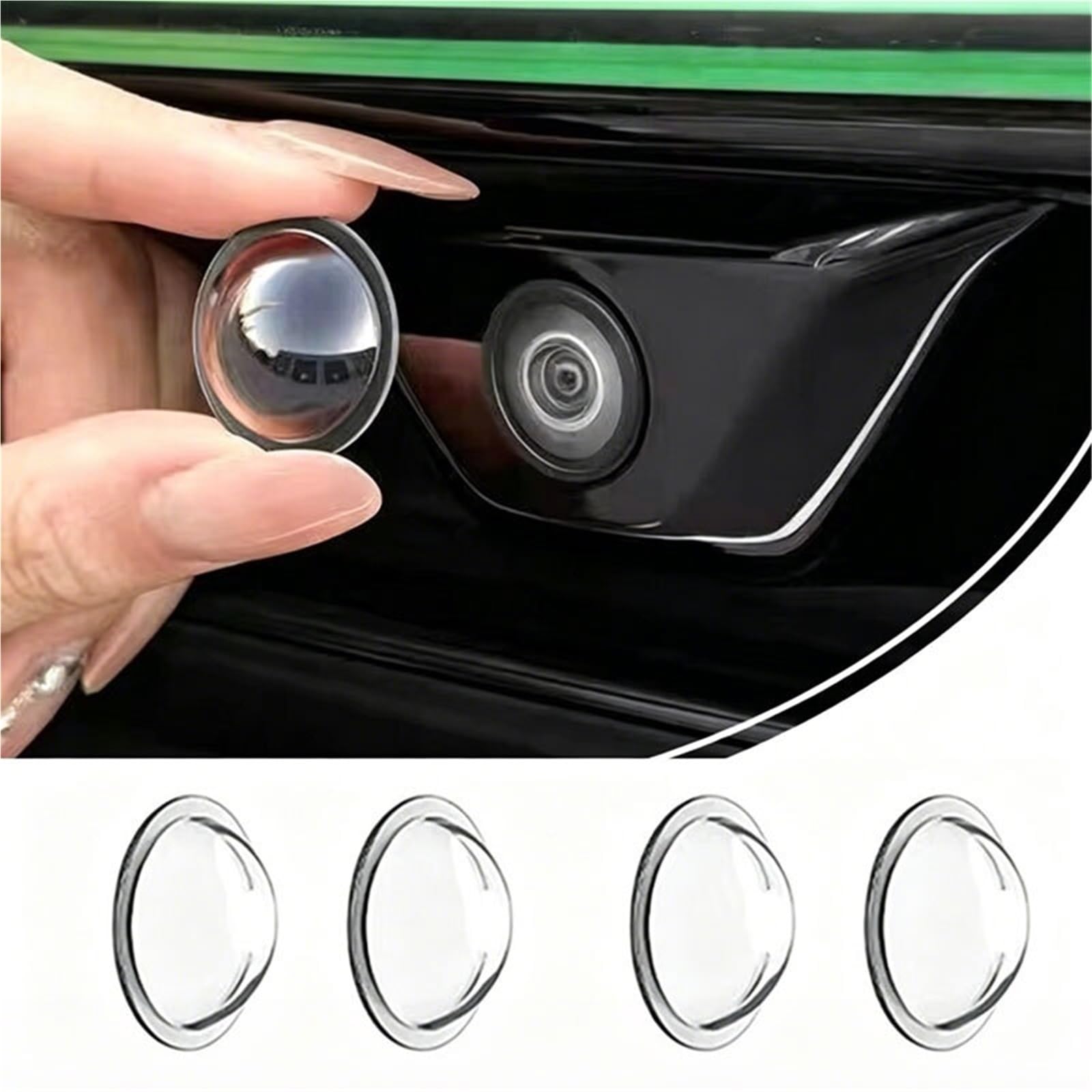 Copri Specchietto Retrovisore Auto Car Camera Protector Anti | 2PCS Universal Car Camera Lens Protector Anti Scratch Waterproof Car Rear View