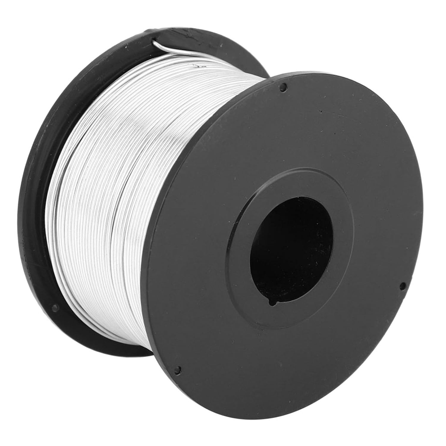 Replacement Steel Tie Wire 110m Long 0.8mm Diameter for Automatic Tying Machine, Set of 4 Rolls for Construction Workers