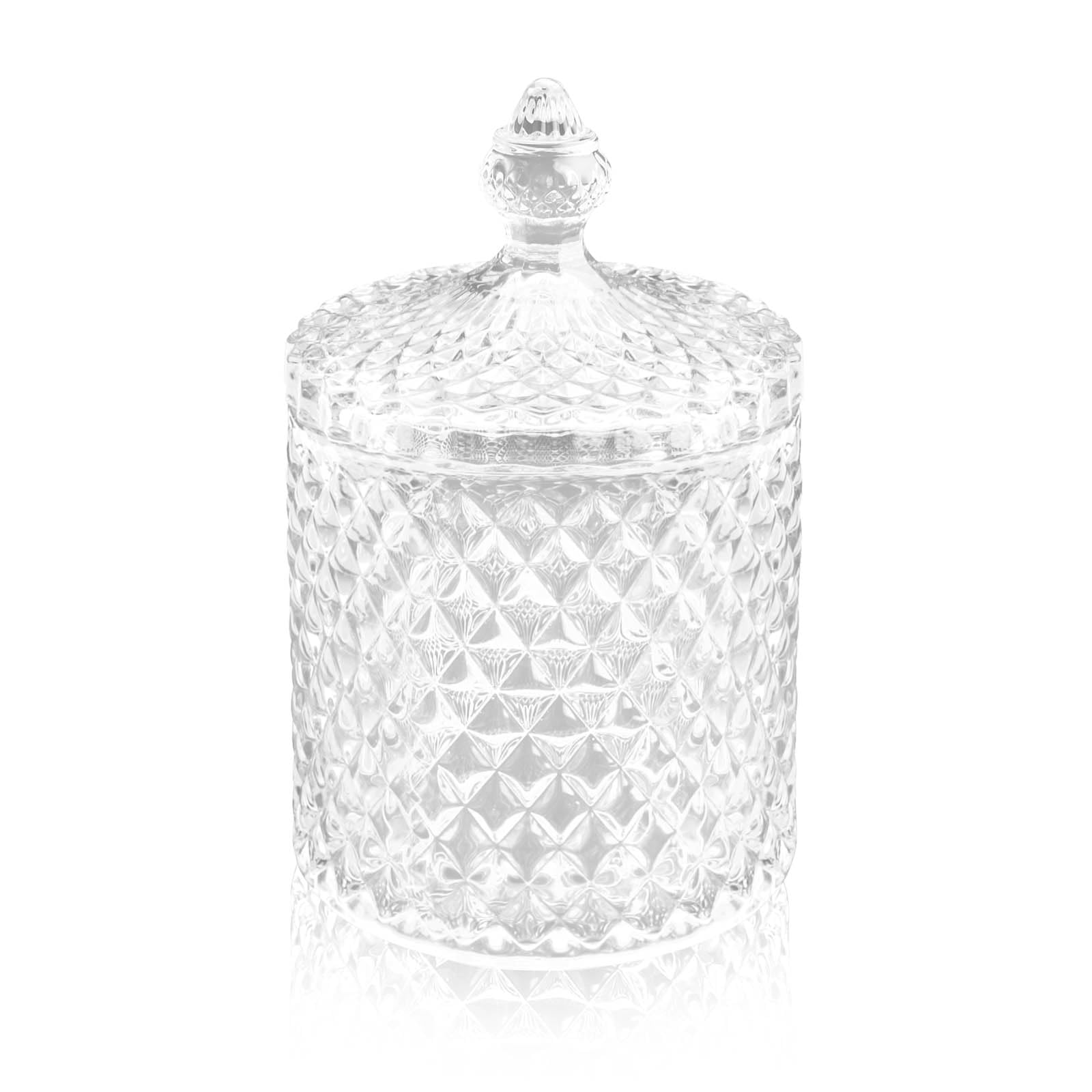 Fatiya Large Powder Puff Container, 4.05 Inch Reusable Body Powder Container