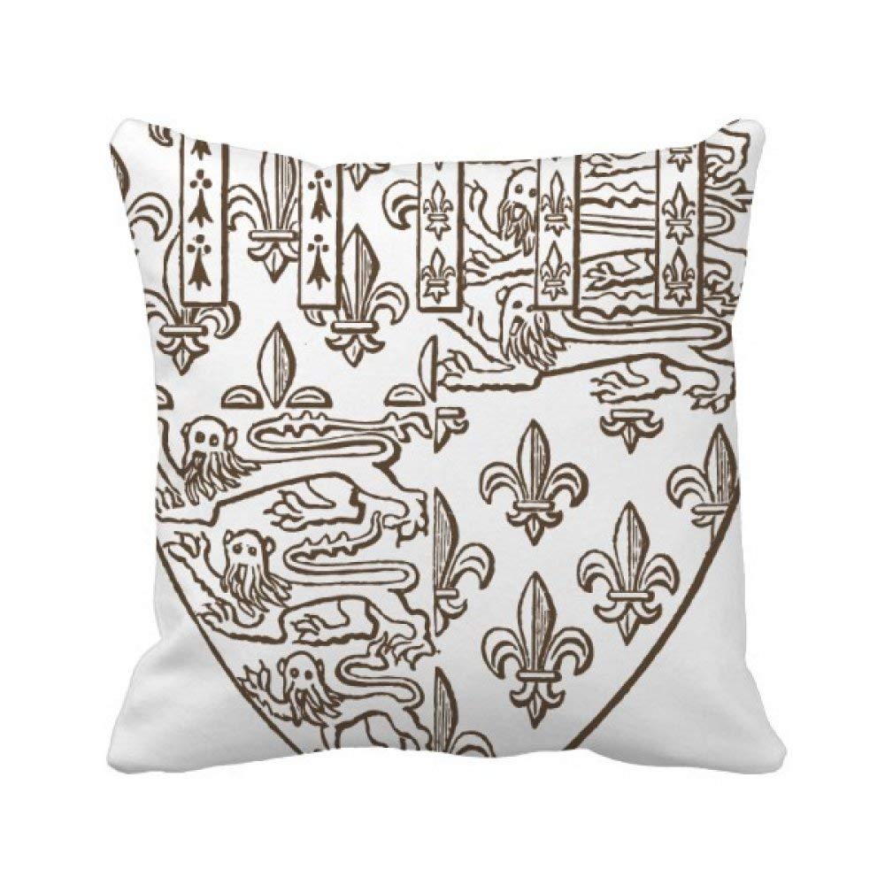 Housse de coussin lion symbole de force et de confort pour un intérieur protecteur