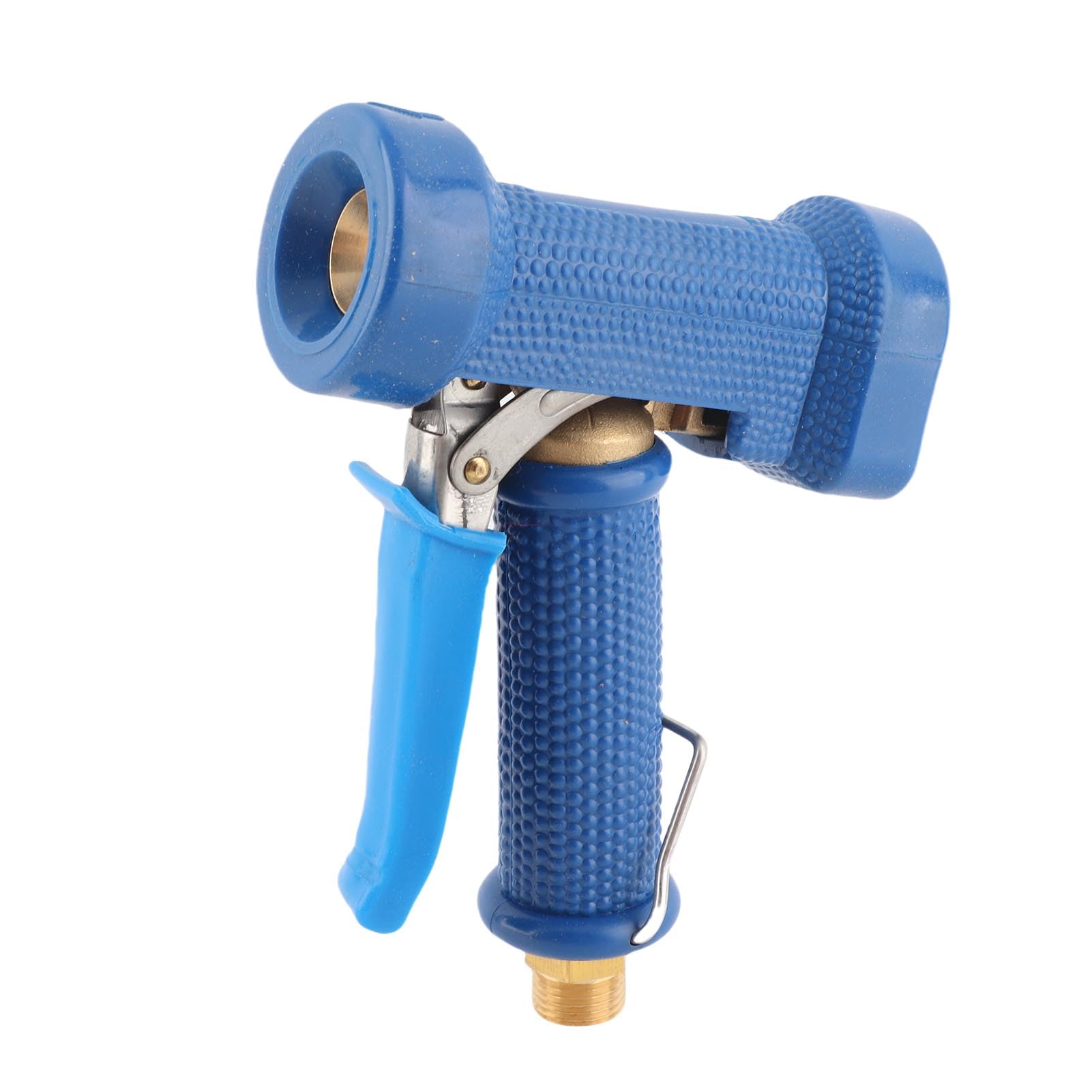 Boquilla de Pulverización de Agua de Alta Eficiencia con Cabezal Rociador de Alta Resistencia para Limpieza de Cocina de Hotel en áreas Grandes (Pistola rociadora con fuelle azul C (dientes)