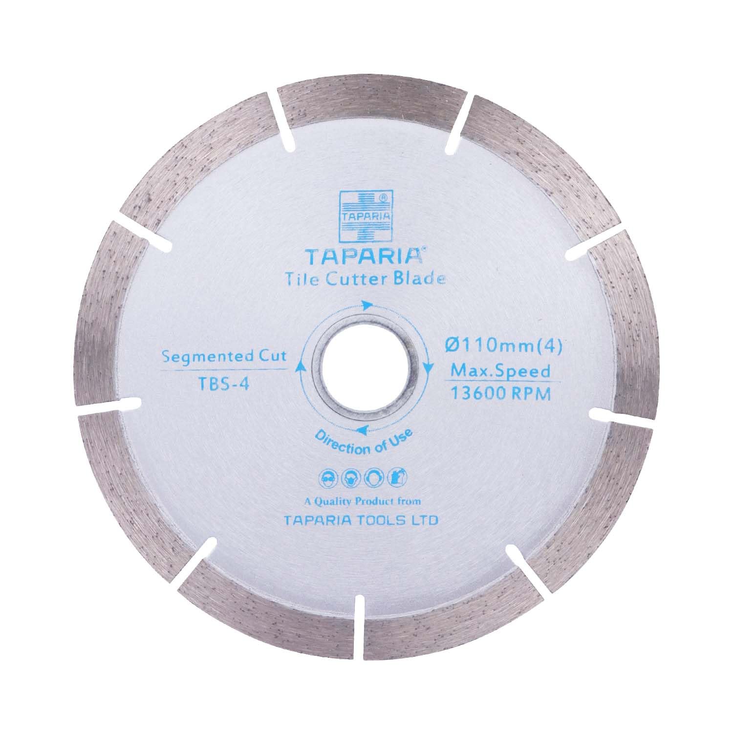 Taparia 4", Tile Cutter Blade, Segmented (Tbs 4) (B0CCJTYR9Z) Amazon Price History, Amazon Price Tracker