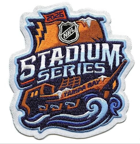 2026 NHL Stadium Series Game Jersey Patch Tampa Bay Boston Raymond James Stadium