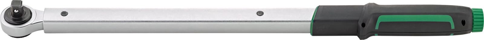 STAHLWILLE 750NR/200/3/1 - Juego de cambio de neumáticos para coche (5 piezas, con llave dinamométrica de 1/2", 40-200 N·m, llave de vaso 17, 19, 21 mm + extensión, fabricado en Alemania)