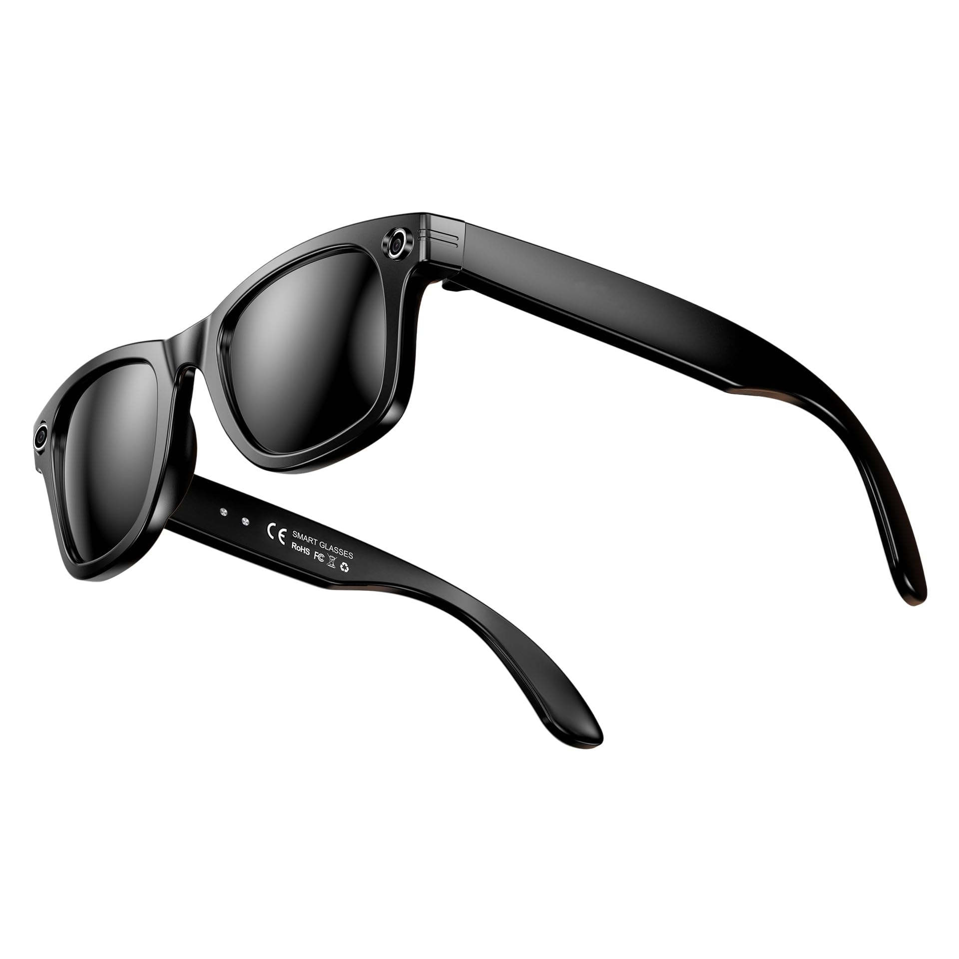 norwiss smart Glasses mit 8MP Kamera, 16 - Sprache Übersetzung, Fotos und Videos aufnehmen,Bilder per WLAN übertragen, für Business & Outdoor