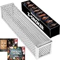 Carpathen Smoke Tube for Pellet Smoker - Cold Smoker Generator Tube for Gas Grill, Electric, Charcoal - Billows 5 Hours of Cold Smoke Ideal for Smoking Cheese, Fish, Pork, Beef, Nuts - Stainless Steel