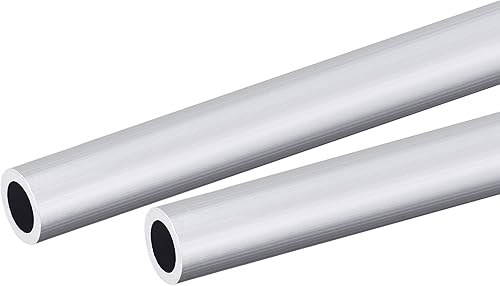 Miniatura 6 de uxcell 6063 Tubo redondo de aluminio 0.394 in OD 0.236 in Diámetro interior 9.843 in Longitud Tubería 2 PC