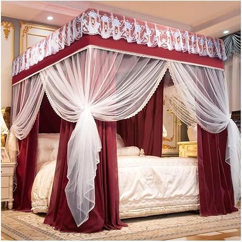 GJMSSMY European Bedspread Mosquito Net, Princess Room Bunk Bed Curtain Bedroom Decoration (Colour: O, Size: 120X200cm/47X79in) (Color : C, Size : 150X200cm/59X79in)