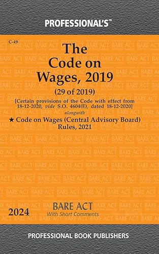Code on Wages, 2019 alongwith Code on Wages (Central Advisory Board) Rules, 2021